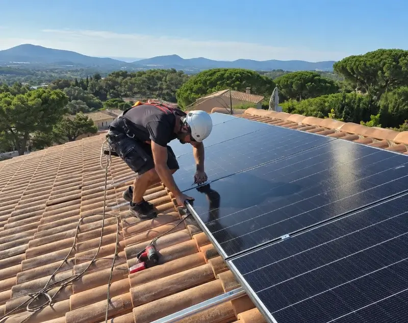 Installateur panneaux solaires Cuzieu — pose photovoltaïque sur toiture